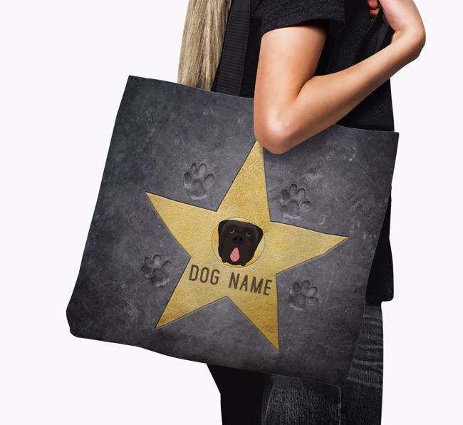 Personalised {dogsName} Star of Fame Canvas Bag